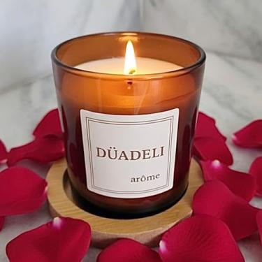 Imagem de Vela Aromatica Perfumada DUADELI Lavande Elegance | Vela Perfume LAVANDA BERGAMOTA E SÂNDALO - 200g