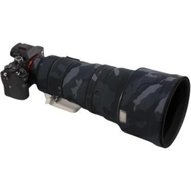 Imagem de ROLANPRO Capa de chuva camuflada à prova d'água para Sony FE 300 mm F2.8 GM OSS Capa de chuva para lente protetora - # 18 camuflagem escura à prova d'água