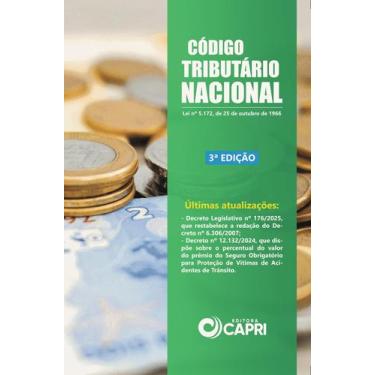 Imagem de Livro Código Tributário Nacional - Editora Capri - 3A Edição