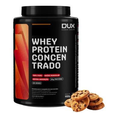 Imagem de Whey Protein Dux Nutrition Concentrado Dux Nutrition 900g Vários Sabores Alta Qualidade-Unissex