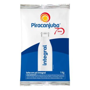 Imagem de Leite Em Pó Integral Piracanjuba Pacote 1kg