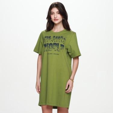 Imagem de Vestido Colcci Casual Feminino, Verde, P