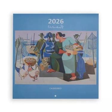 Imagem de Calendário 2026 di cavalcanti parede - Teca