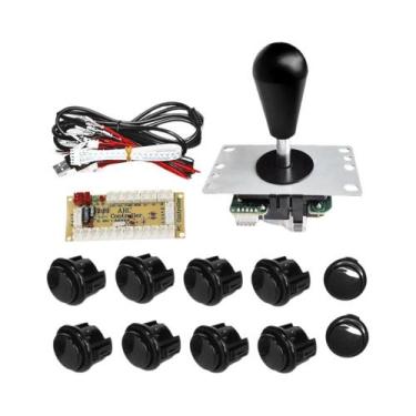 Imagem de Kit De Joystick Para Arcade DIY, Controlador USB, Joystick De 8 Direçõ