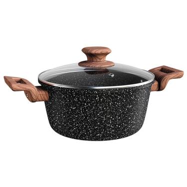 Imagem de Caçarola Colorstone Antiaderente 5 Camadas 4l Euro Home Preto