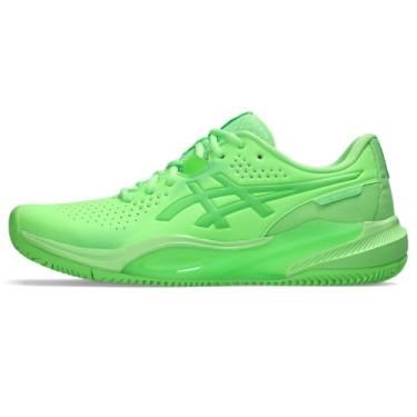 Imagem de ASICS Tênis masculino Gel-Challenger 15 Clay, Lime Burst/Green Gecko, 41