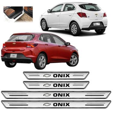 Imagem de Soleira De Porta Platinum Onix Todos 2013 A 2025 Prata