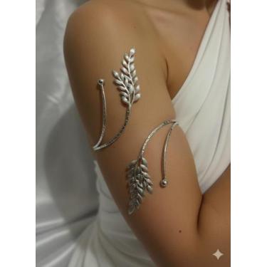 Imagem de Bracelete Deusa Grega  Bijuteria Moderna para Verão - Deusa Modas, Pra