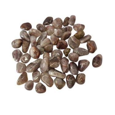 Imagem de Pedra Quartzo Hematoide Vermelho 1A 2 Cm Rolado 500G Natural - Meta At