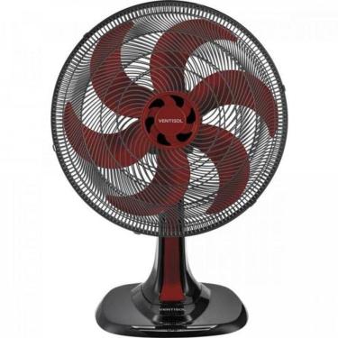 Imagem de Ventilador De Mesa 40cm 220v Turbo6 Vermelho Ventisol