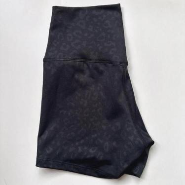 Imagem de Leggings de Yoga Cintura Alta - Shorts de Compressão para Ginástica Fe