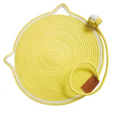 Imagem de Tapete Arranhador Cama Gato Pet Animais Estimaçao Rasqueavel Confortav