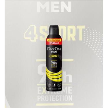 Imagem de Desodorante Aerossol Dryon Men 4Sport 96h - 250ml