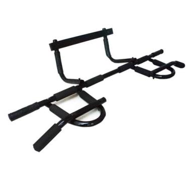 Imagem de Barra Porta Iron Gym Apoio Flexão Multifuncional Fixa Treino - Atual M