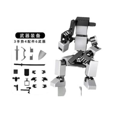 Imagem de Boneco Robô Articulado De 13 Polegadas Impresso Em 3D, Manequim Multia