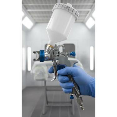 Imagem de 2x Pistola Pintura Profissional Bico 1.3mm Baixa Pressão Dou - Congrat