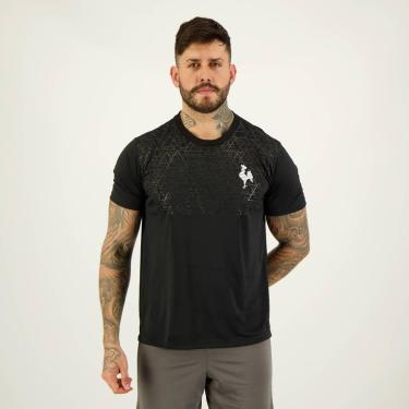 Imagem de Camisa Atlético Mineiro Graduate Preta-Masculino