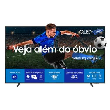 Imagem de Samsung Vision AI TV 55" QLED Ultra 4K QEF1 2025, Pontos Quânticos, Pr