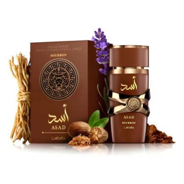 Imagem de Perfume Árabe Lattafa Asad Bourbon 100ml Original Com Selo Lattafa