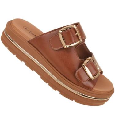 Imagem de Chinelo Bebece T2230-434 Feminina, Camel, 36