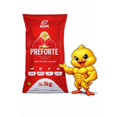Imagem de Ração Preforte Pintinhos 5kg - Com Pré e Probióticos para Máximo Cresc