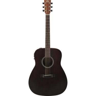 Imagem de Violão Eletroacústico Dreadnought Smoky Black FX400 SMB - Yamaha