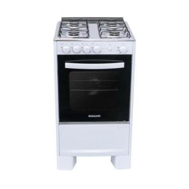 Imagem de Fogão Suggar Cook Start Mesa Inox 4 Bocas Fgics420br Branco Bivolt, Br