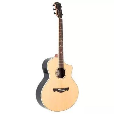 Imagem de Violão tagima halifax tampo sólido captacao fishman serie canada com b