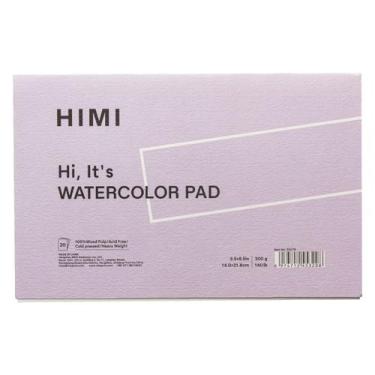 Imagem de Bloco de Papel para Aquarela Himi TF 300g/m² 14x21,6cm 20 Folhas