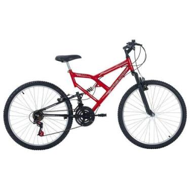 Imagem de Bicicleta Mountain Bike Full FA 240 Aro 26 Quadro Aço 18 Marchas V-Bra