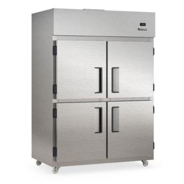 Imagem de Refrigerador Comercial GRCR4P 1421L com Ar Forçado Inox Gelopar, 220V
