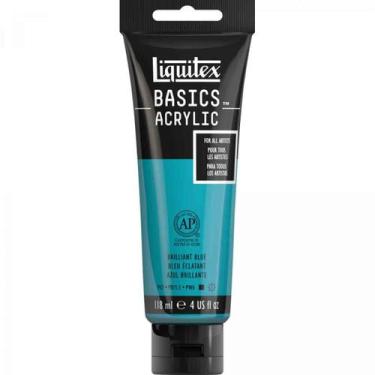 Imagem de Tinta Acrilica Liquitex Basics 118ml 570 Brilliant Blue