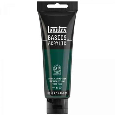 Imagem de Tinta Acrilica Liquitex Basics 118ml 317 Phthalocyanine Green