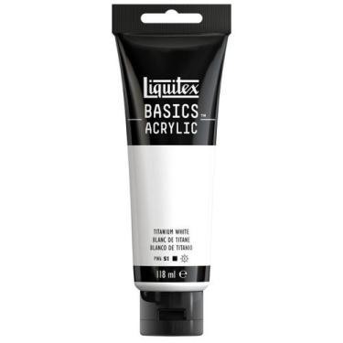 Imagem de Tinta Acrilica Liquitex Basics 118ml 432 Titanium White
