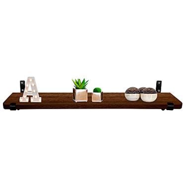 Imagem de Prateleira De Parede Zurique Mdf 60cm x 15cm Preta/Villandry