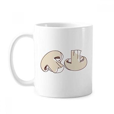 Imagem de Yummy Home Pratos Caneca Ilustração de Cogumelos Cerâmica Café Xícara de Porcelana Louça
