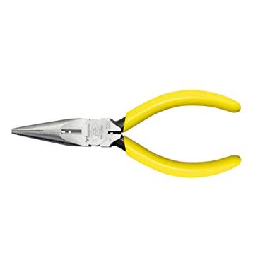 Imagem de Alicate de nariz longo Tsunoda, RP-125SH, Amarelo, 5-Inch w/ Spring