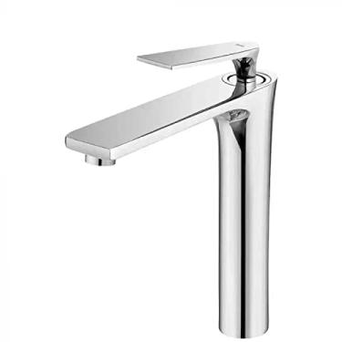 Imagem de Torneira Monocomando Alta para Banheiro Michigan Bela Metais Cromada