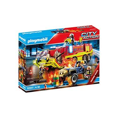Imagem de Carro De Bombeiros Com Caminhao, Sunny Brinquedos, Multicor