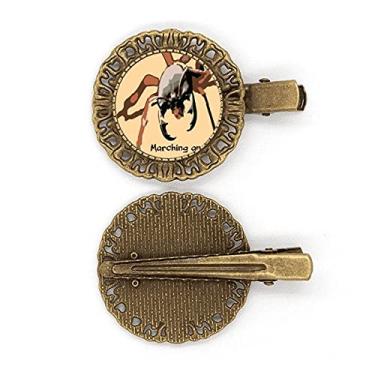 Imagem de Presilha de cabelo River Marching Ants Art Deco presente moderno grampo de cabelo