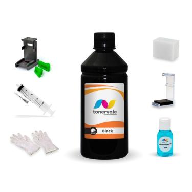 Imagem de Tinta Para Impressora 2776 2376 6476 2774 667XL Black 250ml Platinum