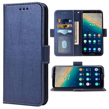 Imagem de Capa de telefone para Moto Z3 / Z3 Play Folio Flip Wallet Case, couro PU com compartimentos para cartão de crédito proteção total suporte capa protetora para celular Motorola MotoZ3 Z 3 3Z Z3play