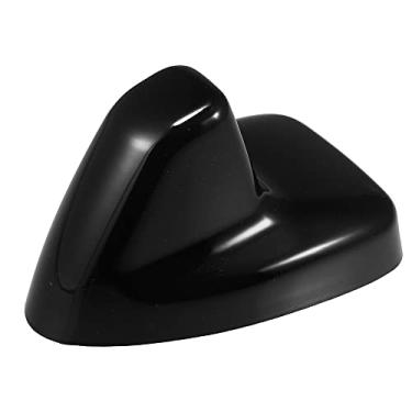 Imagem de X AUTOHAUX Antena em forma de barbatana de tubarão de carro acabamento de cobertura aérea decoração externa preta para Ford F-150 2015-2020