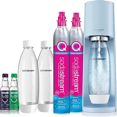 Imagem de SodaStream Terra Sparkling Water Maker Bundle (Misty Blue), com CO2, g
