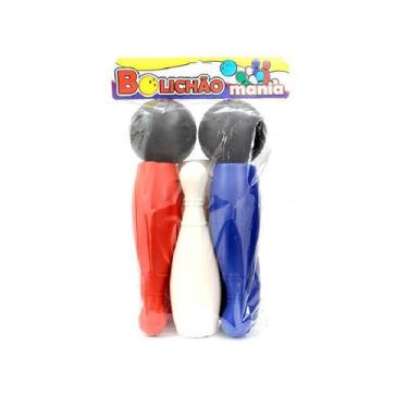 Imagem de Jogo de boliche grande de brinquedo infantil 6 pinos 2 bolas - Le Plas