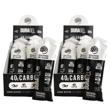 Imagem de 2x Carbogel Box 40g Carbo Alquimia da Saúde Neutro 15 Unidades 60g, Ne