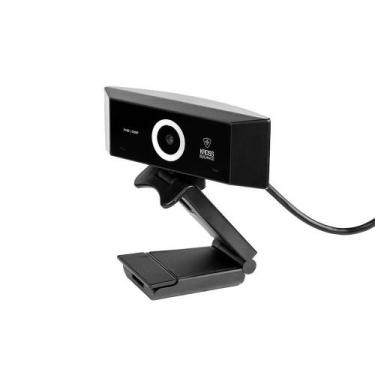 Imagem de Webcam Kross Full HD 1080P USB com tripé KE-WBM1080P - Kross Elegance