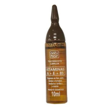 Imagem de Ampola Tratamento Capilar Vitaminas A+E+B5 10ml - NatuHair