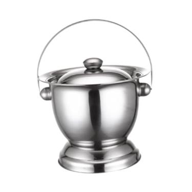 Imagem de Zialofi Vaso sanitário mictório noturno com tampa e alça, urinol para uso doméstico, feminino, masculino, infantil, idosa