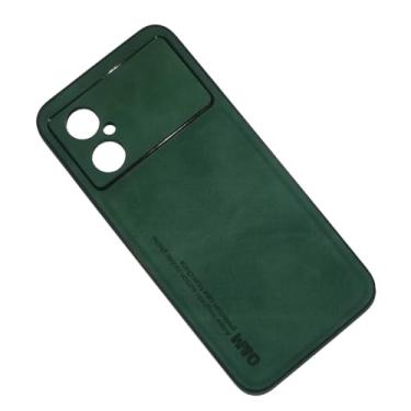Imagem de Kepuch Silklike Capa para Redmi Note 11R 5G China/Poco M5 4G Intl - Case Placa de Metal Embutida para Redmi Note 11R 5G China/Poco M5 4G Intl - Verde